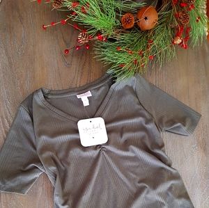 Green Maternity Top XS Isabel Maternity